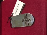 Fermasoldi Gucci Uomo in Argento YBF45690700100U - YBF45690700100U
